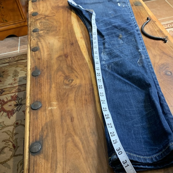 All Saints CUSTOM Distressed / Stained Cigarette fit 30W/30L - Picture 11 of 11